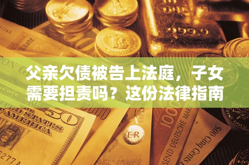 北京父亲欠债被告上法庭，子女需要担责吗？这份法律指南必须看完