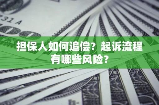 北京担保人如何追偿？起诉流程有哪些风险？