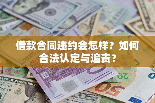 北京借款合同违约会怎样？如何合法认定与追责？