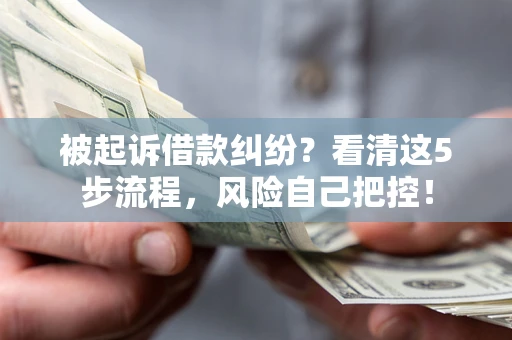 北京被起诉借款纠纷？看清这5步流程，风险自己把控！